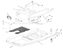 Body, Sheet Metal And Covers Diagram and Parts List for 23-08XP01 1983 Toro Lawn Tractor