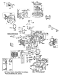 Page B Diagram and Parts List for 23022 3000001-3999999 - 1983 Toro Lawn Mower