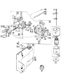 Part Location Diagram of 299448 Tecumseh Carburetor Assembly