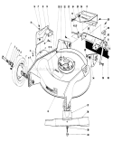 Part Location Diagram of 29-4660 Toro Belt Guide-Front