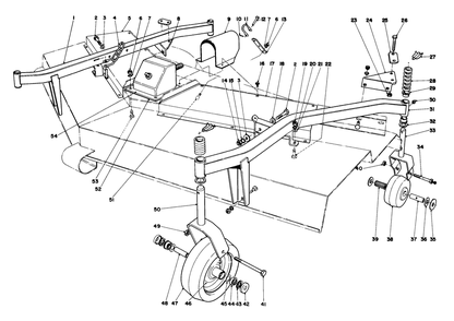 Cutting Unit Model No. 30721 (Continued) Diagram and Parts List for 30721 300001 - 399999 Toro Lawn Mower