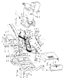 Hevi-Duty-25 In. Diagram and Parts List for 23201 8000001-8999999 - 1968 Toro Lawn Mower
