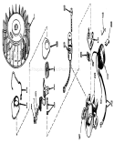 Magneto Model No. 610689 Diagram and Parts List for 23200 5000001-5999999 - 1965 Toro Lawn Mower