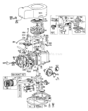Page D Diagram and Parts List for 23307 7000001-7999999 - 1977 Toro Lawn Mower