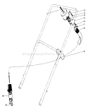 Remote Air Cleaner Kit No. 28-0580 Diagram and Parts List for 23307 7000001-7999999 - 1977 Toro Lawn Mower