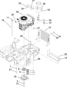Part Location Diagram of 103-5298 Toro DISCONTINUED