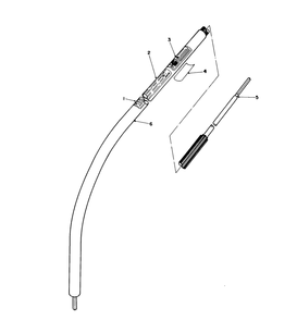 Shaft & Tube Assembly Diagram and Parts List for 51604 2000001 - 2999999 Toro Trimmer