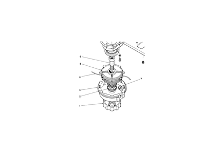 Duel Line Trimmer Head No. 57-5450 (Optional) Diagram and Parts List for 51655 0000001 - 0999999 Toro Trimmer