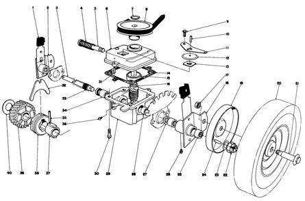 Part Location Diagram of 3290-346 Toro Washer-Belleville