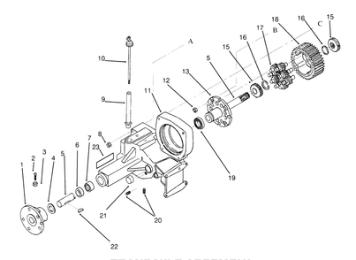 Part Location Diagram of 110768 Toro DISCONTINUED