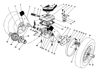 Part Location Diagram of 66-5980 Toro DISCONTINUED
