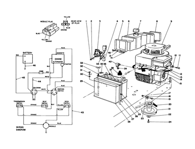 Part Location Diagram of 57-4070 Toro DISCONTINUED