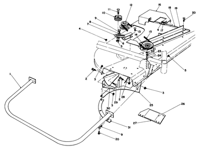 Grass Collectlon System Model No. 30557 (Continued) (For Cutting Unit Model 30555) Diagram and Parts List for 30555 5000001 - 5999999 Toro Lawn Mower