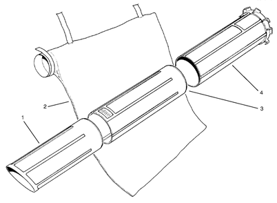 Vacuum Tubes And Bagging Kit Model No. 51533 Diagram and Parts List for 51575 59000001 - 59999999 Toro Leaf Blower / Vacuum
