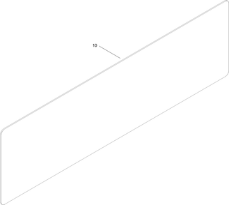 Frame Decal Assembly Diagram and Parts List for 75306 412300000 - 999999999 Toro Lawn Tractor
