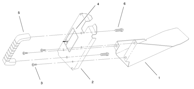 Discharge Plug Assembly Diagram and Parts List for 20445 7900001 - 7999999 Toro Lawn Mower
