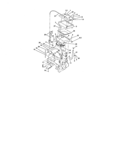 Cooling System Diagram and Parts List for 74264 260000001 AND UP Toro Lawn Mower