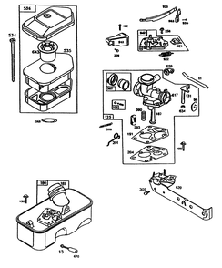 Engine Briggs & Stratton Model 95902-3148-01 Diagram and Parts List for 20181WF 3900001 - 3999999 Toro Lawn Mower