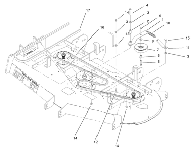 Oil Pan/Lubrication Diagram and Parts List for 74182 (890001-890183)(1998) Toro Lawn Tractor
