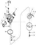 Carburetor No. 632434 Diagram and Parts List for 26551 9000001-9999999 - 1989 Toro Lawn Mower