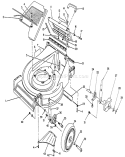 Part Location Diagram of 66-0150 Toro Left Hand Shield Hanger