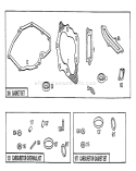 Engine Model 124702-0136-01 Diagram and Parts List for 26562 1000001-1999999 - 1991 Toro Lawn Mower