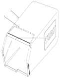 Grass Bag Assembly Diagram and Parts List for 26562 1000001-1999999 - 1991 Toro Lawn Mower