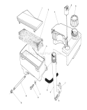 Air Cleaner and Fuel Tank Assembly Diagram and Parts List for 26620BF 1000001-1999999 - 1991 Toro Lawn Mower