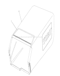 Grass Bag Assembly Diagram and Parts List for 26620BG 0009001-0999999 - 1990 Toro Lawn Mower