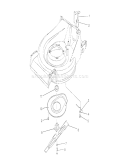 Blade Assembly Diagram and Parts List for 26620BG 0009001-0999999 - 1990 Toro Lawn Mower