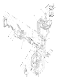 Crankcase Assembly Diagram and Parts List for 26620BG 0009001-0999999 - 1990 Toro Lawn Mower