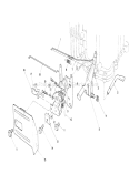 Governor Assembly Diagram and Parts List for 26620BG 0009001-0999999 - 1990 Toro Lawn Mower