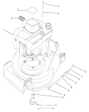Part Location Diagram of 81-5920 Toro DISCONTINUED