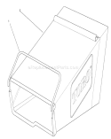 Part Location Diagram of 99-5267 Toro Frame-Grass Bag