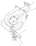 Mulching Kit Model No. 59172 Diagram and Parts List for 26621B 1000001-1999999 - 1991 Toro Lawn Mower