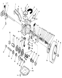 Gear Case Assembly Diagram and Parts List for 26621B 1000001-1999999 - 1991 Toro Lawn Mower