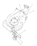 Mulching Kit Diagram and Parts List for 26621B 2000001-2999999 - 1992 Toro Lawn Mower