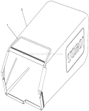 Grass Bag Assembly Diagram and Parts List for 26621 0000001-0999999 - 1990 Toro Lawn Mower
