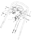 Traction Control Assembly Diagram and Parts List for 26622CS 9000001-9999999 - 1989 Toro Lawn Mower