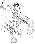 Gear Case Assembly Diagram and Parts List for 26622CS 9000001-9999999 - 1989 Toro Lawn Mower