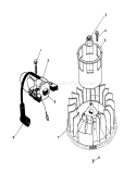 Magneto & Flywheel Assembly Diagram and Parts List for 26622 0000001-0003100 - 1990 Toro Lawn Mower