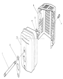 Muffler Assembly Diagram and Parts List for 26622 1000001-1999999 - 1991 Toro Lawn Mower