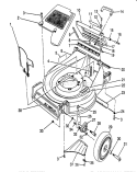 Part Location Diagram of 66-0460 Toro Decal-Deck