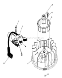 Magneto & Flywheel Assembly Diagram and Parts List for 26622 9000001-9999999 - 1989 Toro Lawn Mower