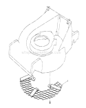 Leaf Shredder Diagram and Parts List for 26623 0000001-0999999 - 1990 Toro Lawn Mower