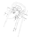 Traction Control Assembly Diagram and Parts List for 26623 0000001-0999999 - 1990 Toro Lawn Mower