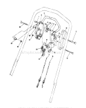 Traction Control Assembly Diagram and Parts List for 26624 0000001-0001101 - 1990 Toro Lawn Mower