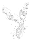 Crankcase Assembly Diagram and Parts List for 26625BG 0000001-0999999 - 1990 Toro Lawn Mower