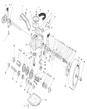 Gear Case Assembly Diagram and Parts List for 26625B 1000001-1999999 - 1991 Toro Lawn Mower