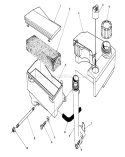 Air Cleaner & Fuel Tank Assembly Diagram and Parts List for 26625BG 2000001-2999999 - 1992 Toro Lawn Mower